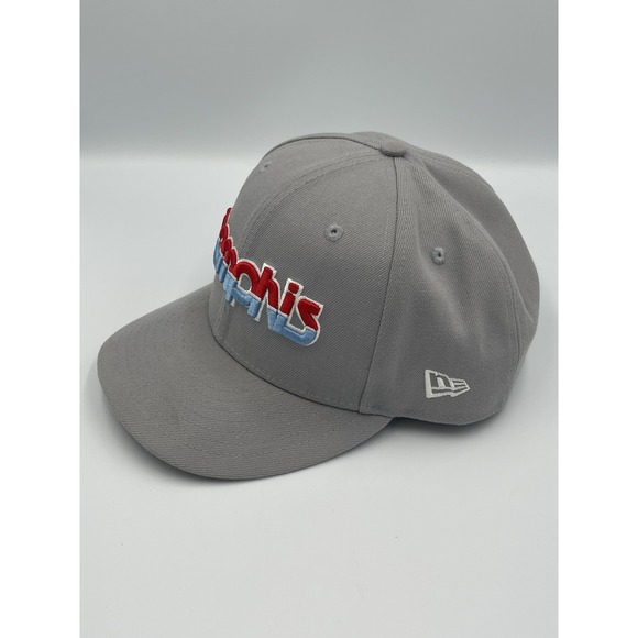 Memphis Hat Cap Snap Back Gray Embroidered New Era 9Fifty Baseball Mens MLB - Picture 2 of 7